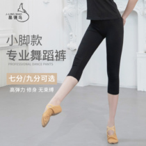 Adult Dance Pants Woman Black Spring Autumn Dancing 90% 90% 70% Ballet Shape Pants Tight elastic practice Pants Suit