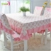 Yi Siwei mục vụ khăn trải bàn vải ren khăn trải bàn vải vải khăn trải bàn khăn trải bàn khăn trải bàn ghế đệm đặt thảm trải bàn ăn Khăn trải bàn