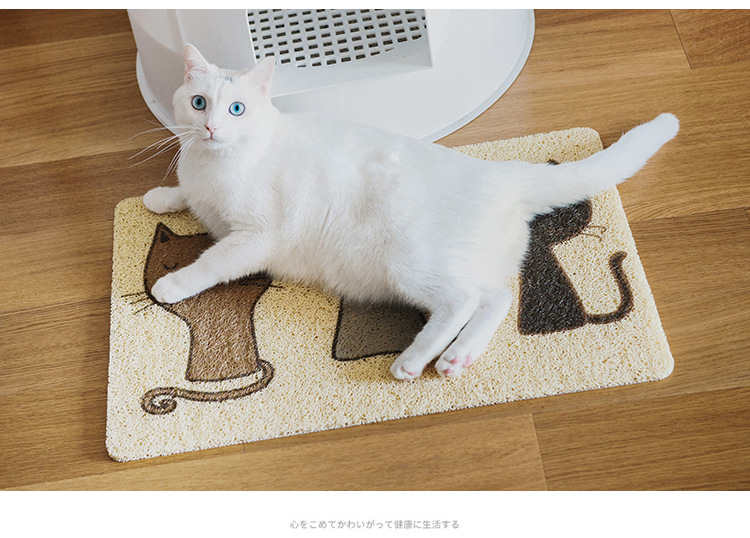 Thảm chống mèo thảm băng nô lệ chính mèo mat vật nuôi thảm thảm thảm chống bắn tung tóe - Cat / Dog hàng ngày Neccessities bình nước cho chó lớn