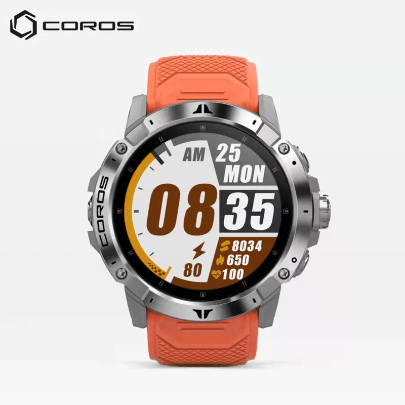 Coros Vertix2 2S Extreme Outdoor Sports Watch Dual-Frequency Gps Mountaineering Hiking Cross-Country Running Blood Oxygen