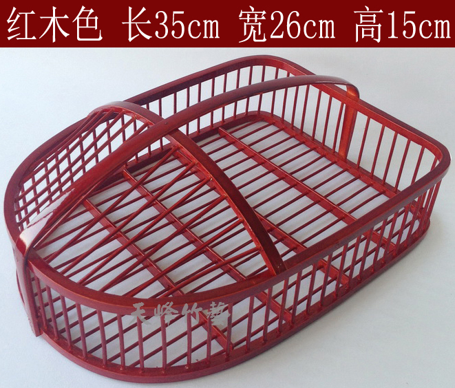 Bamboo Woven Cloth Grass Shoe Basket String Silk Shoe Tray Hotel Disposable Slippers Basket Containing Basket of Handle Slippers Frame