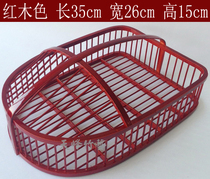 Bamboo cloth straw shoe basket string shoes hotel disposable slippers basket storage basket hotel handle slippers frame