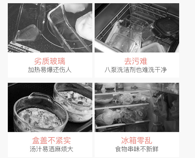 Hộp đựng đồ ăn bằng thủy tinh chịu nhiệt tách rời hình chữ nhật bát kín lò vi sóng Hộp lưu trữ đặc biệt có nắp hộp đựng đồ dùng cho nhân viên văn phòng - Hộp cơm điện sưởi ấm hộp cơm điện lock&lock ejr226ivy (2 lít)
