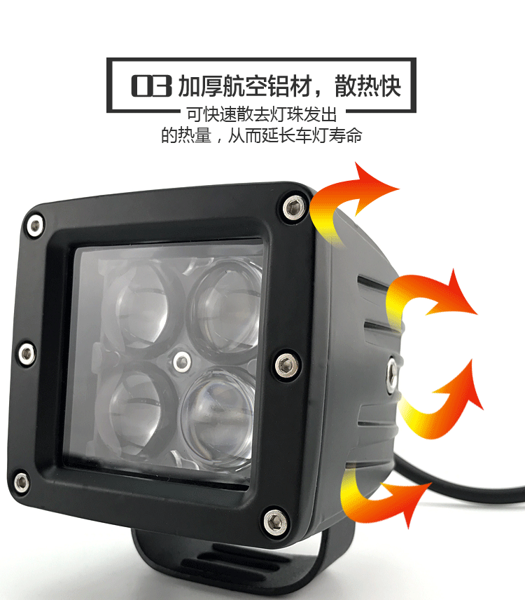 Xe máy điện xe máy LED đèn pha bên ngoài đèn pha tập trung ánh sáng đèn chiếu sáng 12V đèn nhấp nháy sửa đổi đèn đèn led xe máy siêu sáng