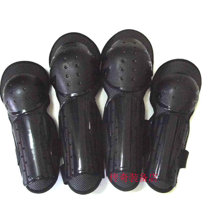 Sports anti-fall protective gear for locomotive guard with four sets of knee protection elbow protection elbow cross-country riding bike wheel sliding skateboard