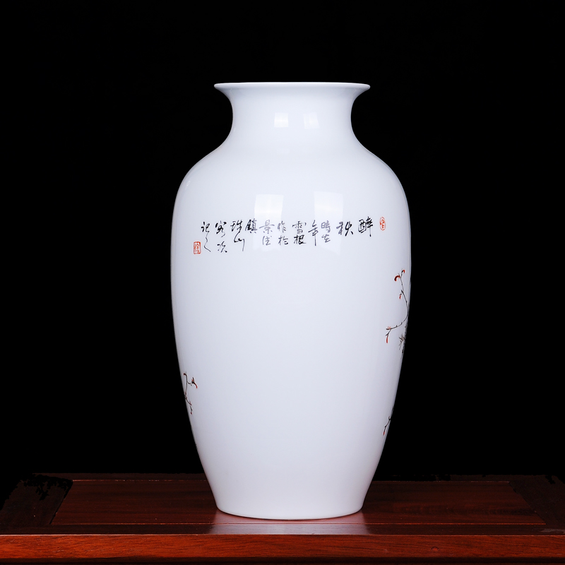 The Master of jingdezhen ceramics Xu Xuegen hand - made vases, drunk qiu home home sitting room handicraft furnishing articles