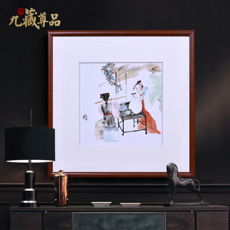 Jingdezhen ceramic dong - Ming li, a famous master hand had adornment porcelain plate paintings of Chinese style household decoration