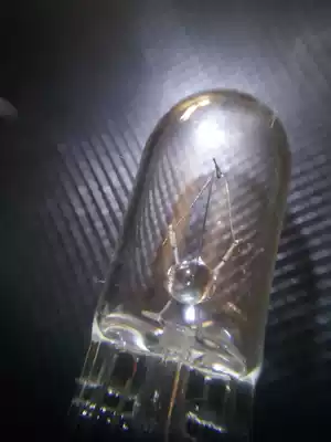 12V3 watt transparent glass lamp beads Warm light halogen lamp Tungsten wire lamp Small bulb reading lamp Instrument