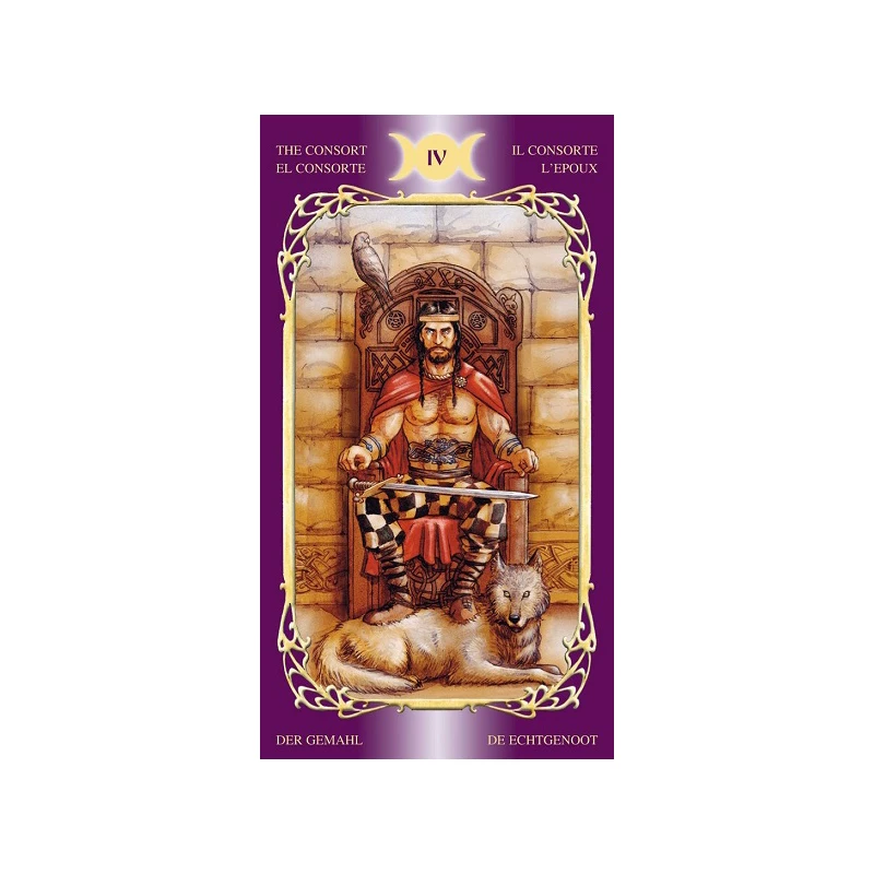 Импортированная подлинная настольная игра Tarot Sensual Wicca от Strange Worship — итальянская карточная игра