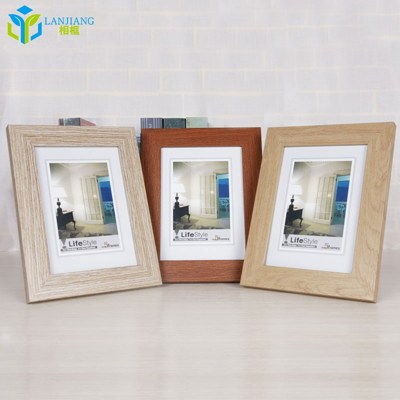 Solid Wood photo frame creative table hanging wall 7 inch 8 inch 10 inch A4 modern simple children home decoration picture frame wooden frame