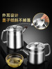 Stainless Steel Oil Filter Pot 304 Food Grade Thickened Oil Pot Kitchen Household Flagship Store with Filter Mesh Oil Storage Tank