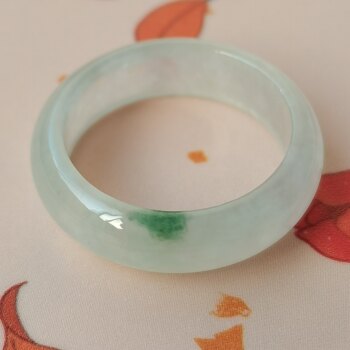 Natural burmese jadeite grade a jade ring with certificate