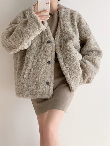 Куртка, бархатный зимний пуховик, в корейском стиле, в западном стиле