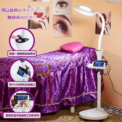 New beauty salon LED cold light magnifying glass Cold Light shadowless lamp beauty lamp embroidery lamp crowding acne floor lamp