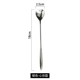 Petal 304 muỗng inox cô gái dễ thương kem tráng miệng thìa tình yêu anh đào cầm tay dài khuấy cà phê - Cà phê