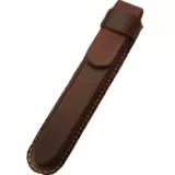 Ручка ручной работы, ручка-роллер, сумка для хранения, кожаный защитный чехол, пенал, делается под заказ, из натуральной кожи