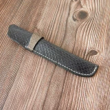 Ручка ручной работы, ручка-роллер, сумка для хранения, кожаный защитный чехол, пенал, делается под заказ, из натуральной кожи