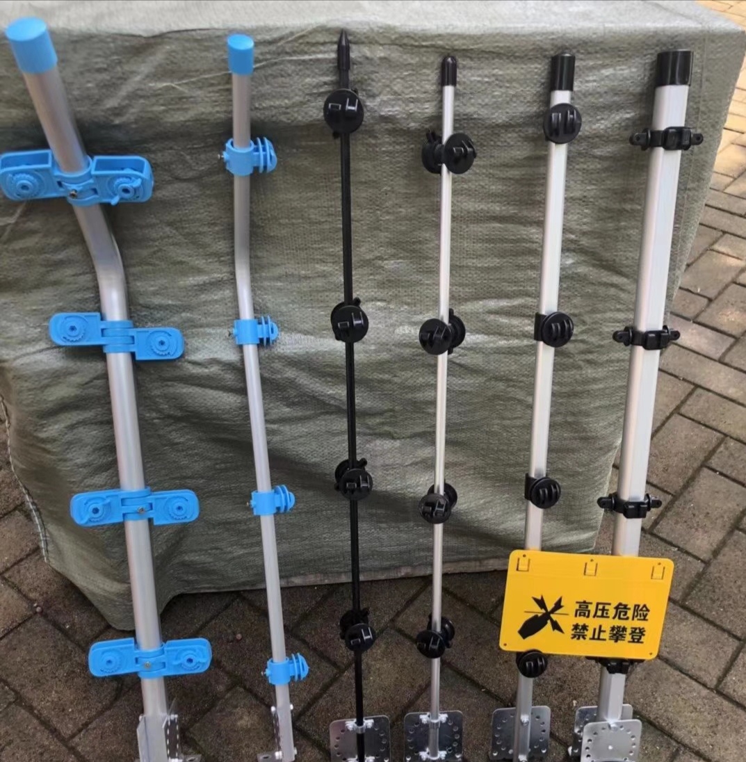 High voltage electronic fence pulse main machine pole power grid accessories electronic fence pole