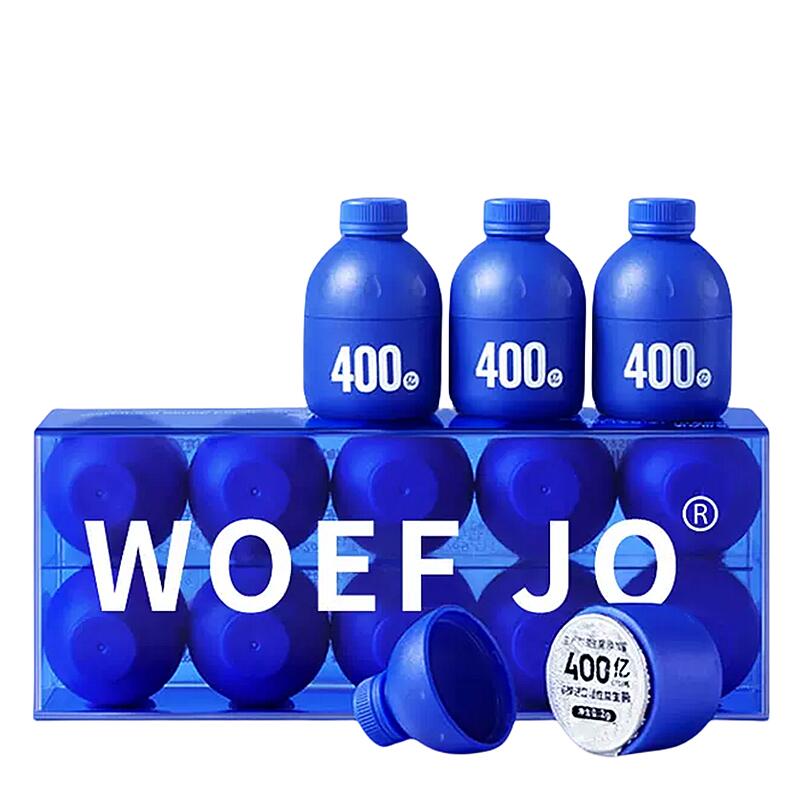 WOEF JO 小蓝瓶益生菌肠胃肠道菌群益生元小孩成人冻干粉10瓶