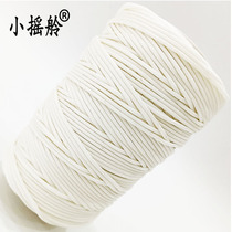 2 0 mm hollow bamboo wire sandwich beating waxed weave structure single head empty bamboo shake rope double head hollow bamboo figure wax thread