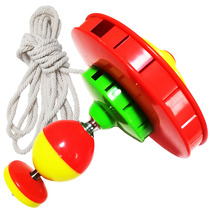 Aoshunlong 230 nine-bearing hula hoop diabolo two-way 360 rotation adult fitness single head for beginners