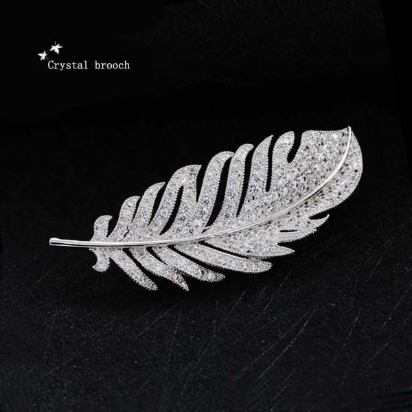 Broche femme en Zircon diamant - Ref 1174881 Image 6