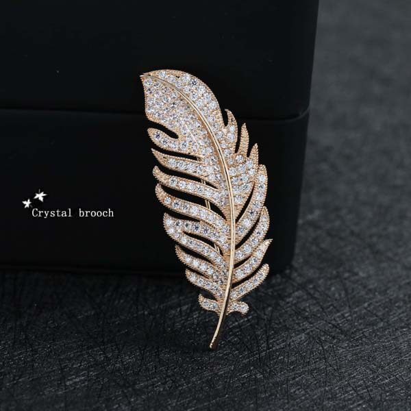 Broche femme en Zircon diamant - Ref 1174881 Image 11