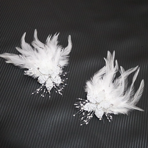 Белый аксессуар для волос, универсальная заколка для волос, популярно в интернете, простой и элегантный дизайн