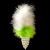 Белый зеленый