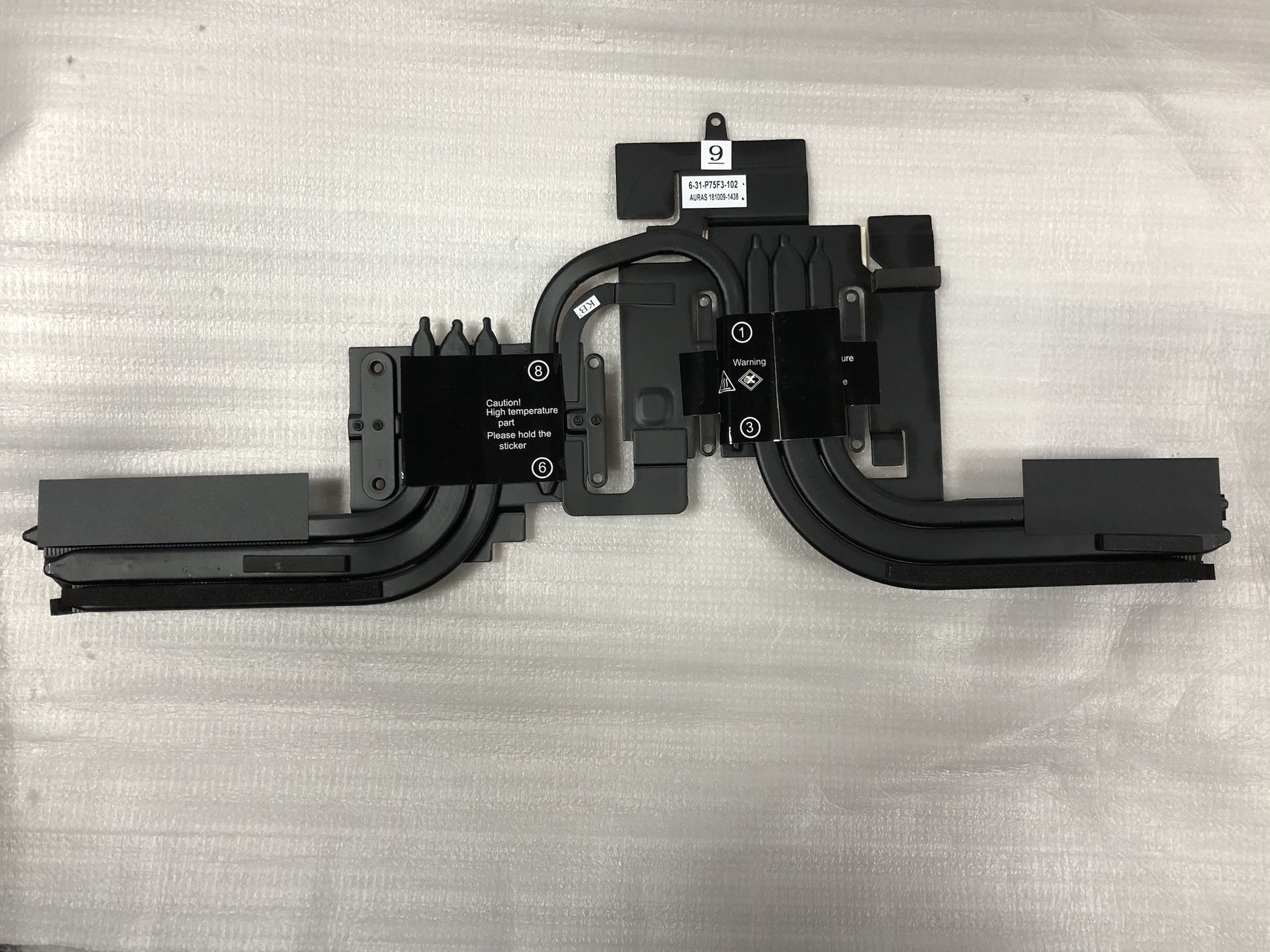 Shenzhou Shenshen zx8 sp7s2 ZX7-SP5D1 ZX7-SP5D1 radiator module 6-31-P75F3-102