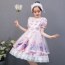 Girls dress New Lorita lolita dress New Lorita lolita skirt Childrens baby girl Princess Leia dress 10