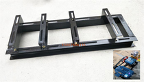 80*28 diesel gasoline engine with spraying plunger pump sprayer assembly stretcher bracket iron frame channel steel