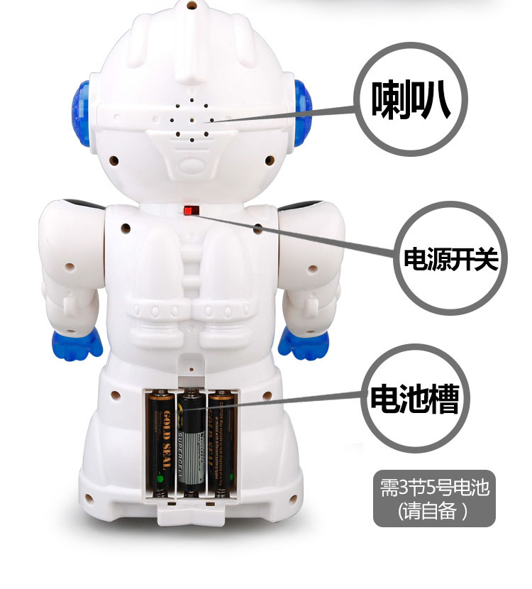 Điện phổ thông trẻ em thông minh mầm non câu chuyện máy robot robot đồ chơi giáo dục ánh sáng câu chuyện âm nhạc máy cậu bé đồ chơi trẻ con