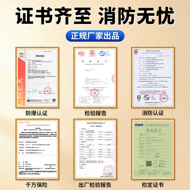 Natural Gas Alarm Automatic Air Cut-Off Valve Natural Gas Leakage Alarm Methane Leakage Solenoid Valve