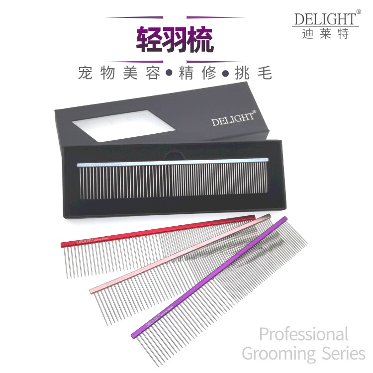 Ship Notes Delight Refining Comb Pet Grooming Comb Waste Hair Comb Fluffy