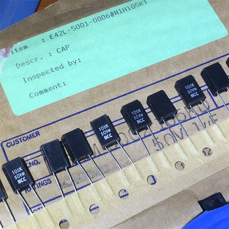 Japan original box NCC black box 50V 1 0UF 1UF Divider Coupled Promise