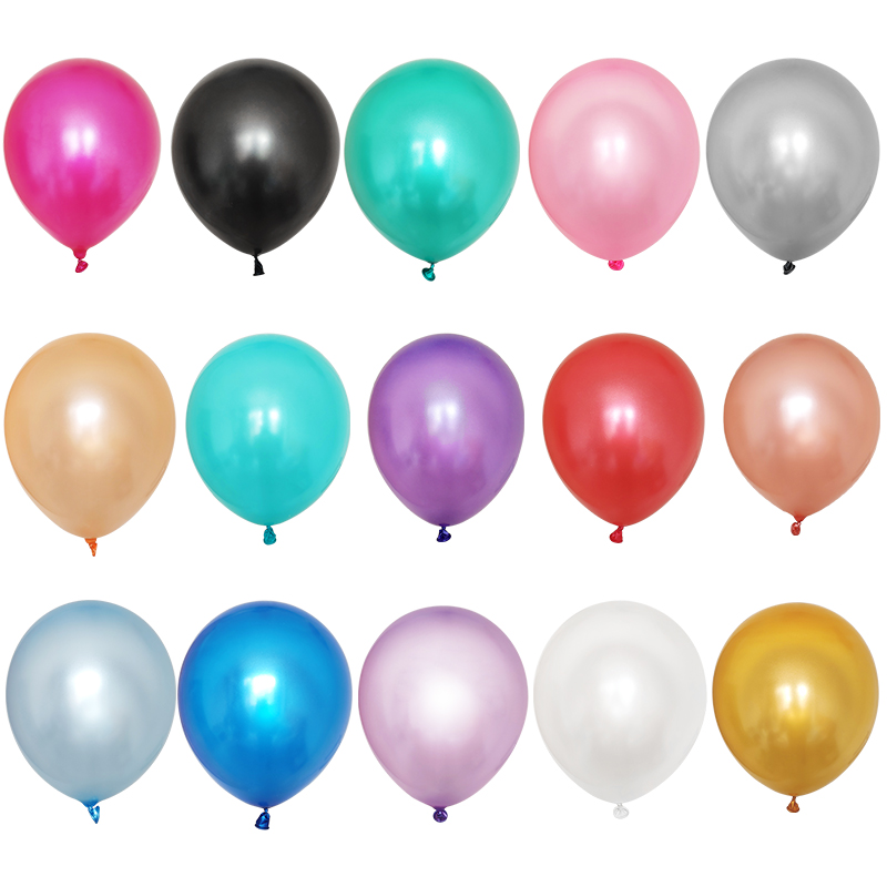 12 inches thicker pearl balloon birthday party wedding opening activities decorated arch balloon