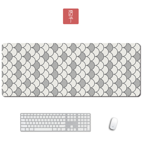 Geometric Pattern Large Gaming Mousepad, Desk Mat (5mm, 900x400mm) Phone Case