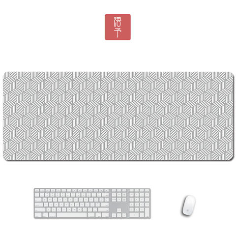 Geometric Pattern Large Gaming Mousepad, Desk Mat (5mm, 900x400mm) Phone Case