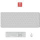 Geometric Pattern Large Gaming Mousepad, Desk Mat (5mm, 900x400mm)