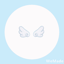 Angel Wings Embroidered Cloth Dragon Bag Coconut Shoes Phone Case DIY Decorative Clothes Self-adhesive Decorative Pins