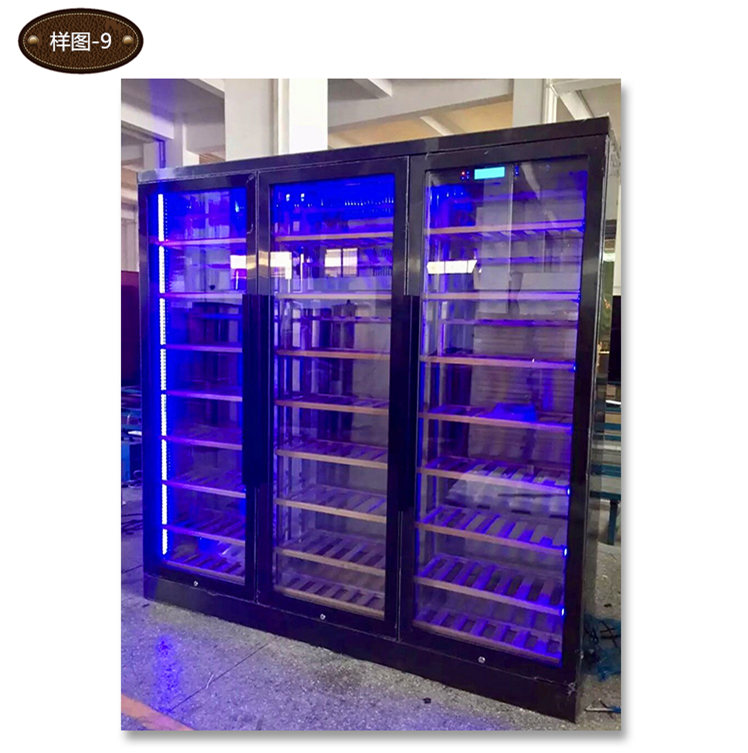 tủ rượu decor LeBarr Le Bar L320S nhà làm mát rượu thông minh nhiệt độ và độ ẩm không đổi có thể được tùy chỉnh theo nhiều kích cỡ - Tủ rượu vang tủ rượu phòng khách gỗ
