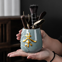 Tea ceremony 6 Gentleman Six Gentleman Set Kung Fu Tea Set Accessories Daquan Tea Needle Tea Tea Set Tea Tools