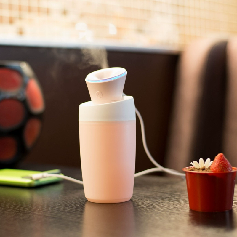 Thẻ Ếch USB Water Lily Máy tạo độ ẩm Mini Trang trí xe hơi Tắt tiếng Máy tính để bàn Sinh viên Quà tặng Ký túc xá - Máy giữ ẩm
