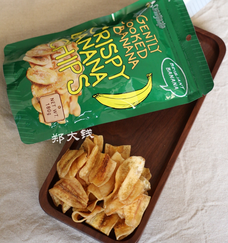 New date Imports Philippine Banana Dry SunnyDale Golden Sabah Banana slice 180g Fruit Dry snacks