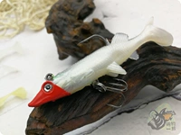 Красочный собачий красный и белый 7g8cm