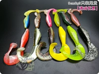 网钩一族 9cm6g5 git exit finnish -хвост разделить мягкую приманку Luya Belly Belly Pertly Protly Protly приманка приманка