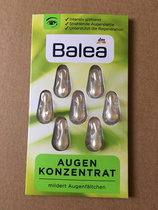 Germany Balea Guava Green Tea Essence Moisturizing Soothing Eye Essence Moisturizing Capsules 7 capsules