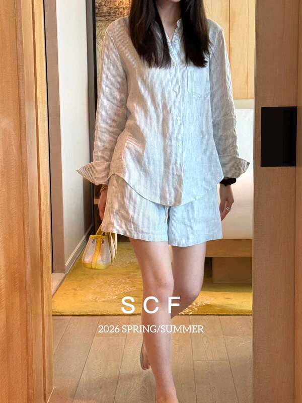 Nanyou High-End Scf Linen Suit, Genuine Personal Collection Model
