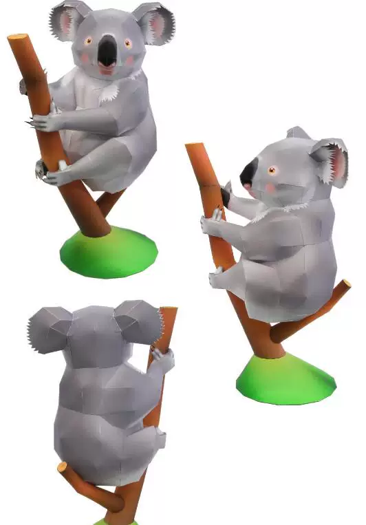Three dimensional animal model, toy, DIY, 3D
